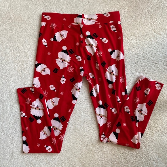 NWOT Santa leggings - Picture 7 of 9